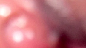 i zoom in on her fresh shaved pink pussy post virginity loss