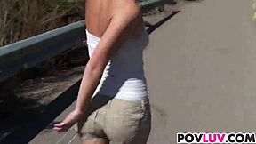 Sweet Teen Casi James Craves Huge Cock Ride Close Up