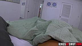 Horny Stepsis Grabs Stepbro's BBC for Hardcore Interracial Fuck Fest