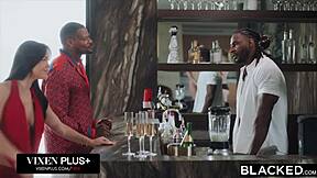 Blacked BBC Gangbang! Serenity Cox's First Milf Orgy Feast