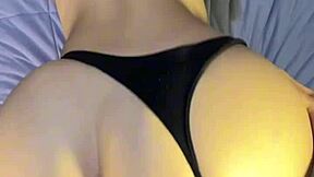 Doggystyle Pounding for Blackbelt Girlfriend's Huge Ass and Small Waist