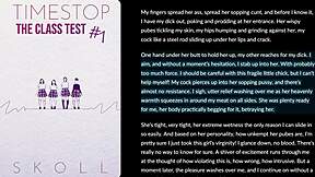 timestop freezes classroom for face fucking erotic audiobook story