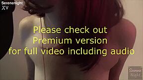 Premium preview of her sensual kisses building to full orgasm