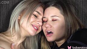 amalia davis and tamara close scissor with toy