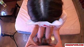 damn, this hot nurse sakura in pantyhose gets her stockings ripped for wild pussy pounding and squirting orgasms