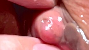 i zoom in on her fresh shaved pink pussy post virginity loss