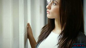 that perfect czech brunette babe spreads wide masturbating secretly for her voyeur watcher