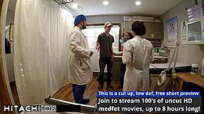 Freshman Sheila Daniels endures boyfriend's mandatory hitachi vibrator orgasm backstage