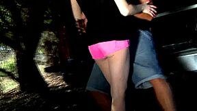 Jenny Babie And Stacey Saran Double BJ Finishes Him After Outdoor Screw!