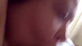 Sloppy deepthroat on throbbing monster cock nonstop