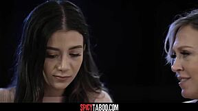 Married Pair Lures Stepdaughter into Hot Threesome Fuck