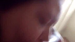 Sloppy deepthroat on throbbing monster cock nonstop
