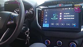 imagine flashing your cuckold hubby while a monster cock stretches you in the car