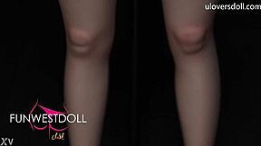 Dark devilish nurse sex doll gets fucked by patient on Halloween