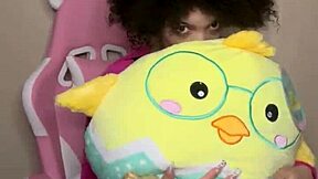 Hot schoolgirl teases older daddy's cock until he explodes in tight pussy bliss