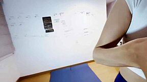 My Trainer Makes Me Sweat So Hard In The Gym!