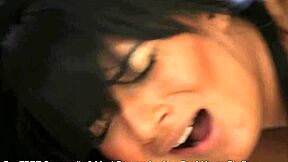 Wow, Shazia Sahari rides that huge cock like a pro!