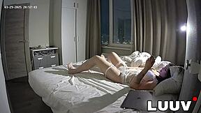 luuv films lonely homemade bedroom flash for fans in private voyeur tease