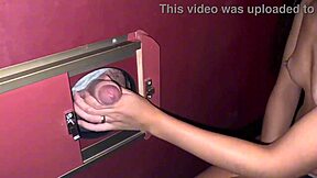 husband watches wife get naughty oral at spicy club