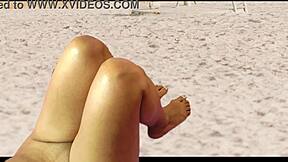 hot beach voyeur preview agarabas olpr ass shaking big tits close up