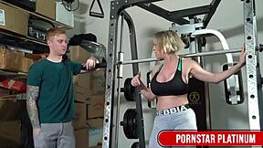 Silas Stone Barebacks Dee Williams in Steamy Trainer Milf Twist