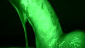 STICKY SLIMY HANDJOB GLOVES MAKE ME CUM SO HARD TEASE!!