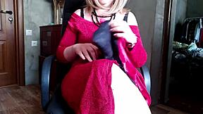 choose this adorable chubby mature milf's huge hairy wet pussy and gorgeous fat ass now!