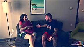 i'm roughly missionary fucking my amateur step sister bareback till she screams orgasm