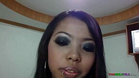 18 cutie thai girl bangs on sofa short time