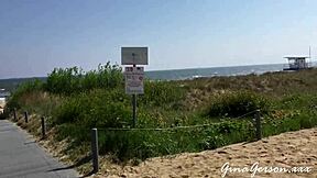 Young Blonde's Thrilling Emotional Nude Art Trip to Germany