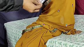 Beautiful Married Indian Bride's Huge Boobs in Taboo Backstage Sex!