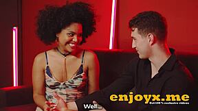 Brunette Selva Fucked Hardcore in Kitchen