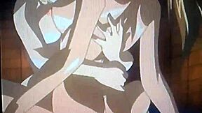 Voluptuous hentai shemales gangbang in wild 3D anal orgy frenzy