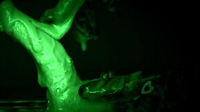 STICKY SLIMY HANDJOB GLOVES MAKE ME CUM SO HARD TEASE!!