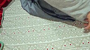 stepsis bends over in skirt catches me stroking rubs my cock starts hot action