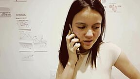 My Trainer Makes Me Sweat So Hard In The Gym!