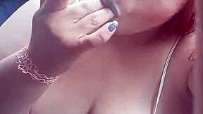 Ginger Paris Teases Lingerie Masturbation with Chocolates