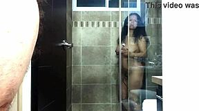 agarabas shakes big ass and pussy in shower jerk off preview