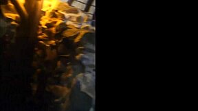 strolling into the bar in panties for a quick beer