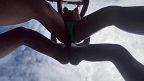 Took my friends deep into woods for wild creampie fuck and filled their pussies