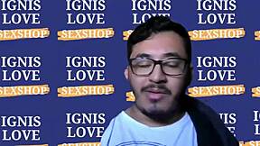 Skinny Redhead Latina Actress Rides Big Tits Lesbian Webcam!