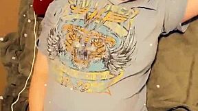 25 Days of Christmas Orgasms Day 4: Pregnant Belly Shakes with EYEROLLING Climax!