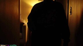 Slut fucks ex's huge BBC while clueless husband stays away for quickie creampie