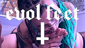 why start your morning without sucking my goddess toes first?