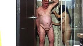 agarabas shakes big ass and pussy in shower jerk off preview