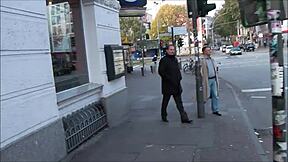 bold tourists explore hamburg's redlight district sex spots