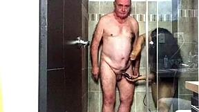 agarabas shakes big ass and pussy in shower jerk off preview