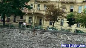 Public Nude Eurobabe Strips Clothes Rides Fetish Waterbike Outdoors