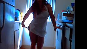 Female bodybuilder dominates with big clit nipples in erotic pov humiliation