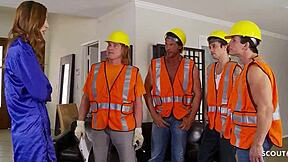 Slim Jenna Justine Craves Wrecking Crew Old Young Gangbang